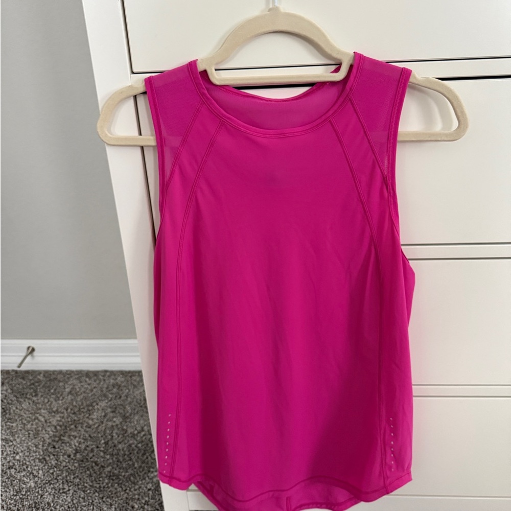 Lululemon Athletica Fuchsia Tank Top